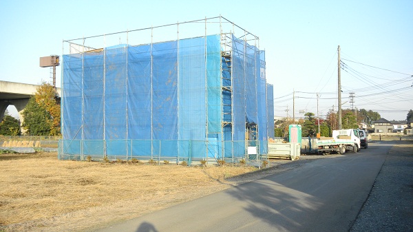 建築中　壬生町