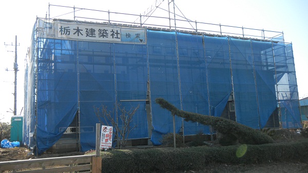 建築中　結城市