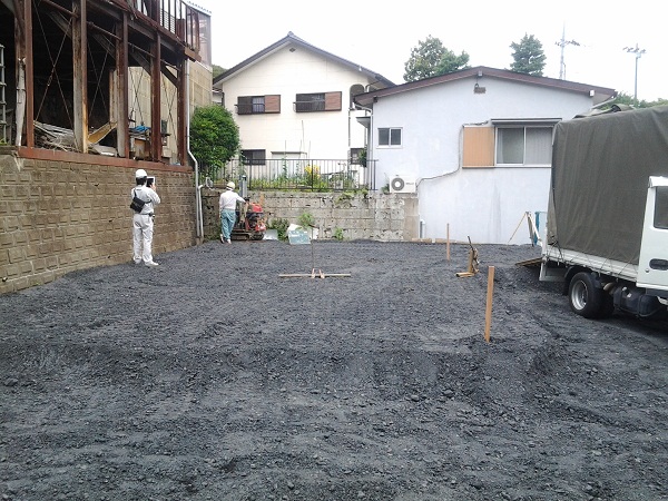 地盤調査　宇都宮市