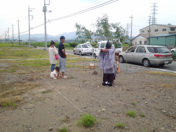 地鎮祭　栃木市