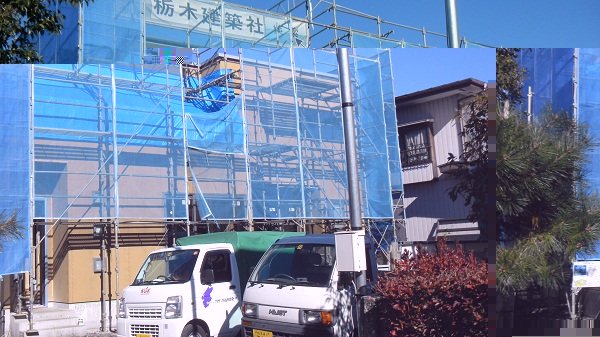 宇都宮市にて建築中のお宅