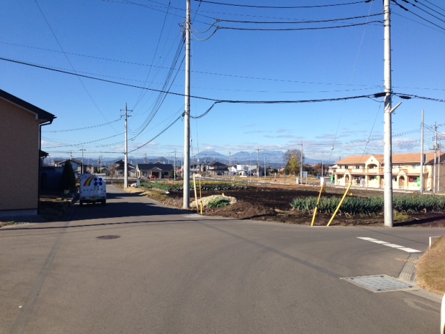 土地の調査に行ってきました。