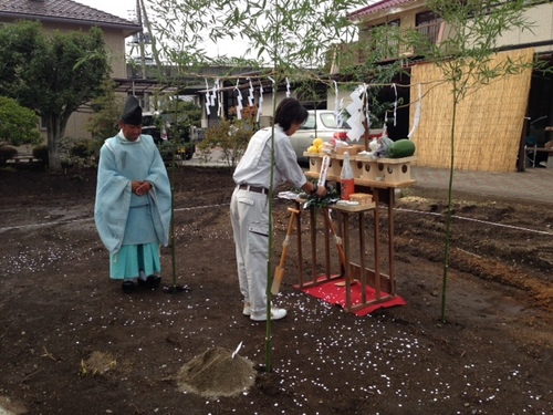 地鎮祭　宇都宮市