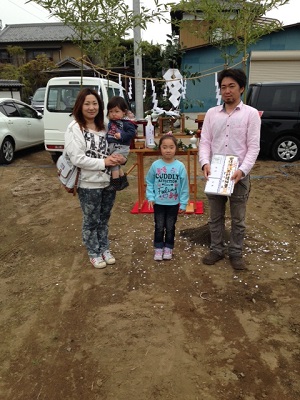 地鎮祭　栃木市