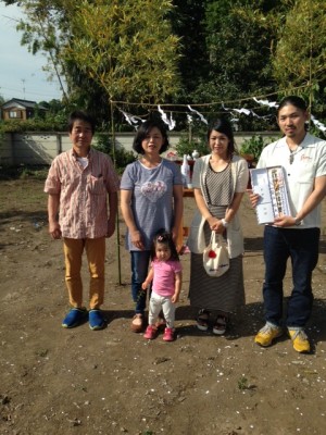 地鎮祭　古河市