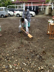 地鎮祭　大田原市