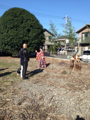 地鎮祭　小山市