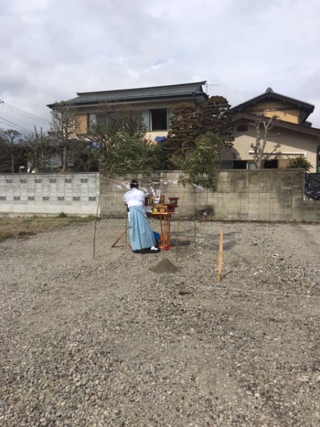 地鎮祭　日光市