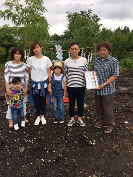 地鎮祭　日光市