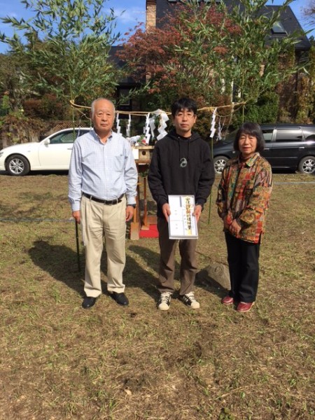 地鎮祭　日光市