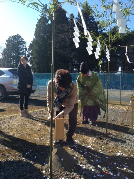 Ｗ様邸　地鎮祭　　in  宇都宮